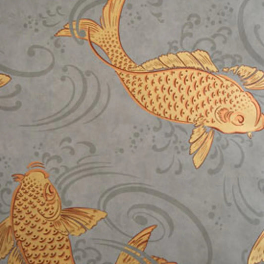 Derwent Wallpaper - Gold / Taupe / Grey - Osborne & Little - W5796-01 - Premier Wallcovering