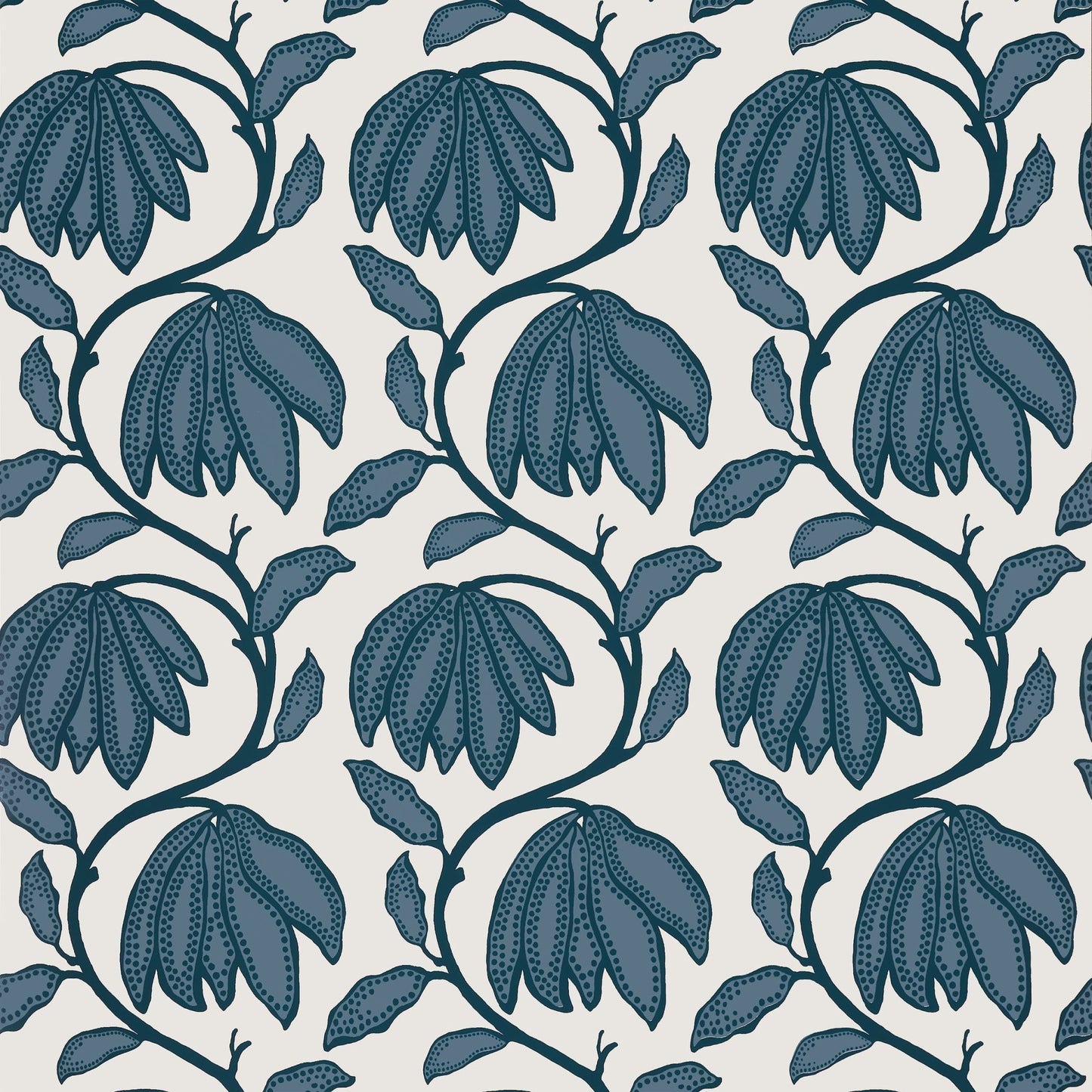 Desert Flower Wallpaper - Mineral - Thibaut - T12007 - Premier Wallcovering