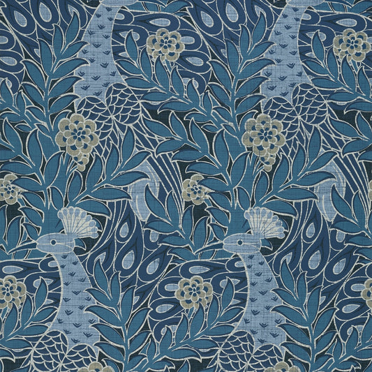 Desmond Wallpaper - Navy - Thibaut - T2918 - Premier Wallcovering