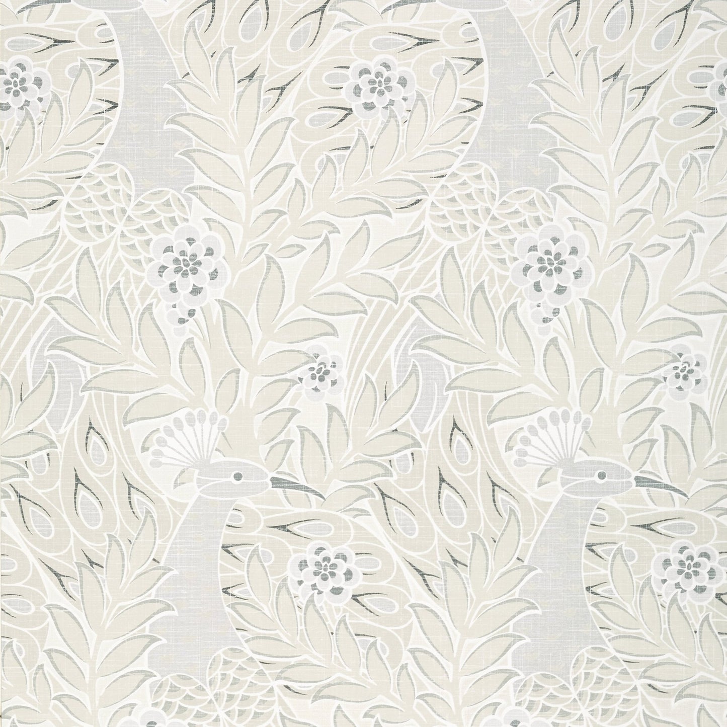 Desmond Wallpaper - Pearl - Thibaut - T2936 - Premier Wallcovering