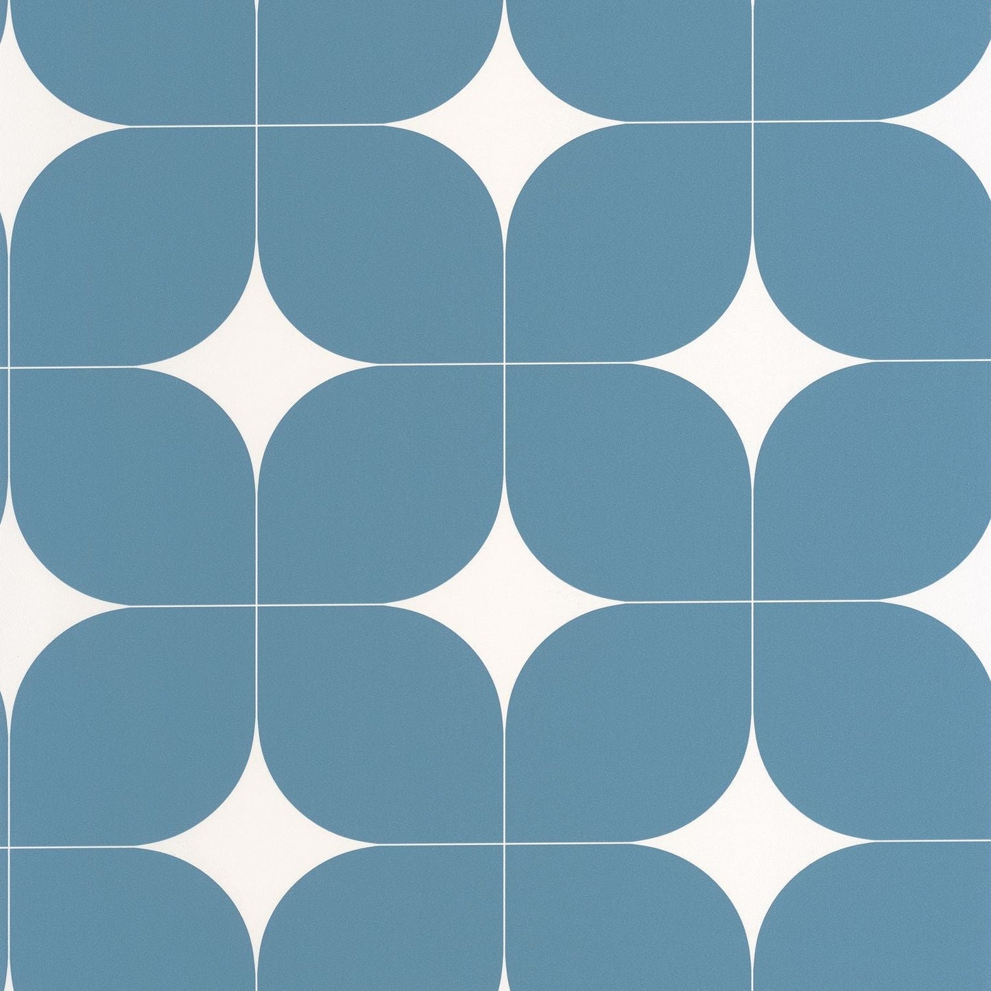 Detour Wallpaper - Bleu Petrole - Caselio - 105040641 - Premier Wallcovering
