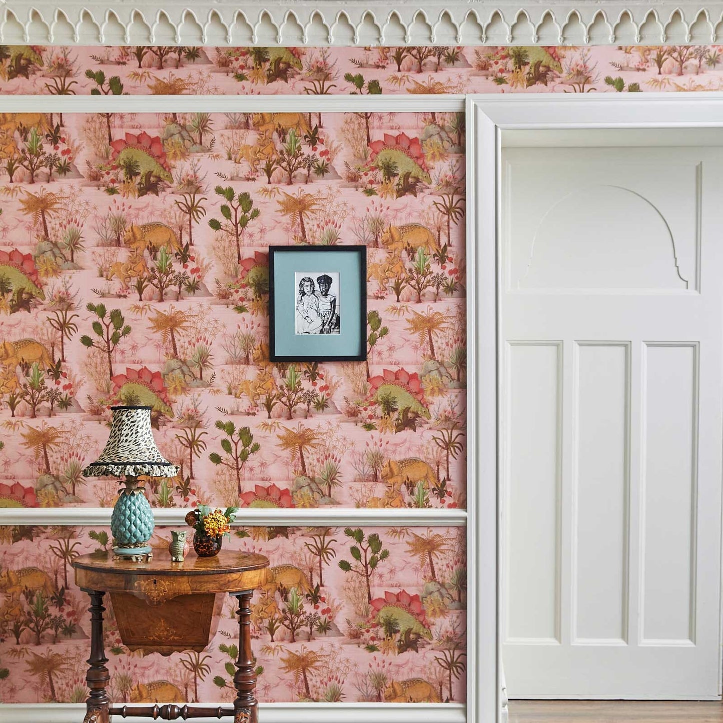 Dinosauria Wallpaper - Plaster - House of Hackney - 1 - WA - DIN - DI - PLS - XXX - Premier Wallcovering
