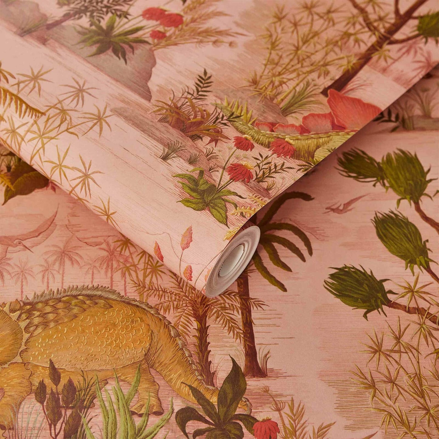 Dinosauria Wallpaper - Plaster - House of Hackney - 1 - WA - DIN - DI - PLS - XXX - Premier Wallcovering