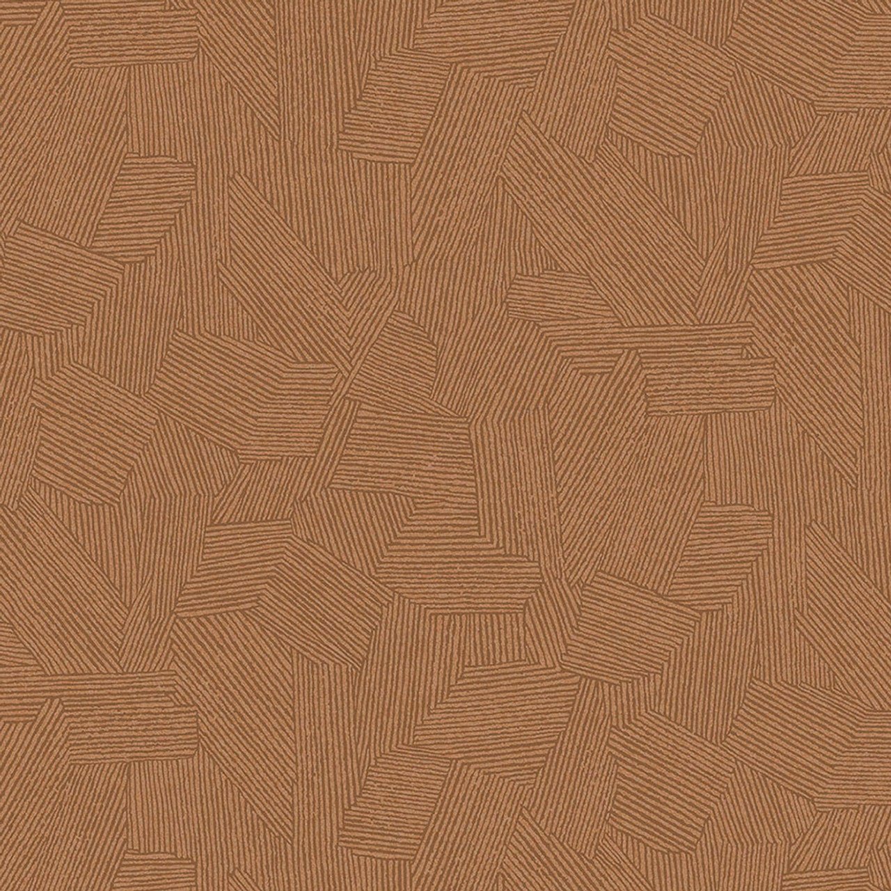 Direction Twist Wallpaper - Terracotta - Eijffinger - 318003 - Premier Wallcovering