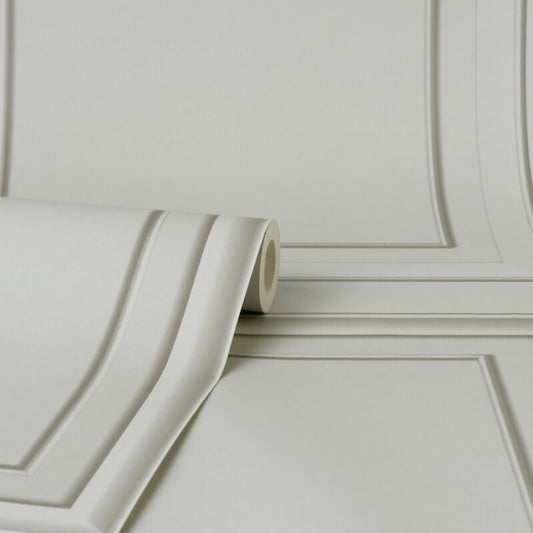 Distinctive Square Panel Wallpaper - Grey - Fine Décor - FD43002 - Premier Wallcovering