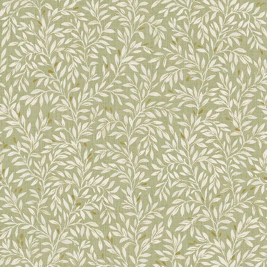 Ditsy Leaf Wallpaper - Green - Next - 118261 - Premier Wallcovering