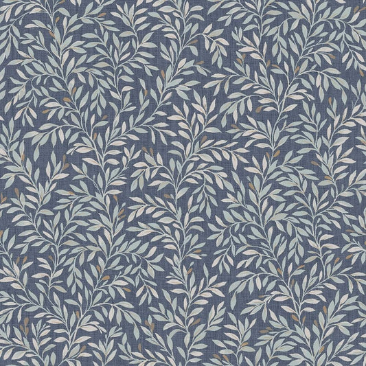 Ditsy Leaf Wallpaper - Navy - Next - 120203 - Premier Wallcovering