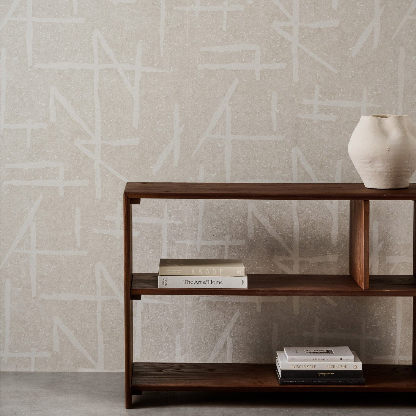 Dolmens Wallpaper - Chalk / Porcelain - Harlequin - HDMW113329 - Premier Wallcovering