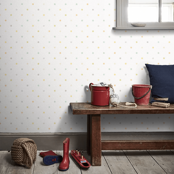 Doodle Spot Wallpaper - Honeycomb - Ohpopsi - WGU50150W - Premier Wallcovering