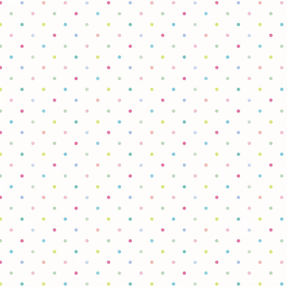 Doodle Spot Wallpaper - Candy Apple - Ohpopsi - WGU50153W - Premier Wallcovering