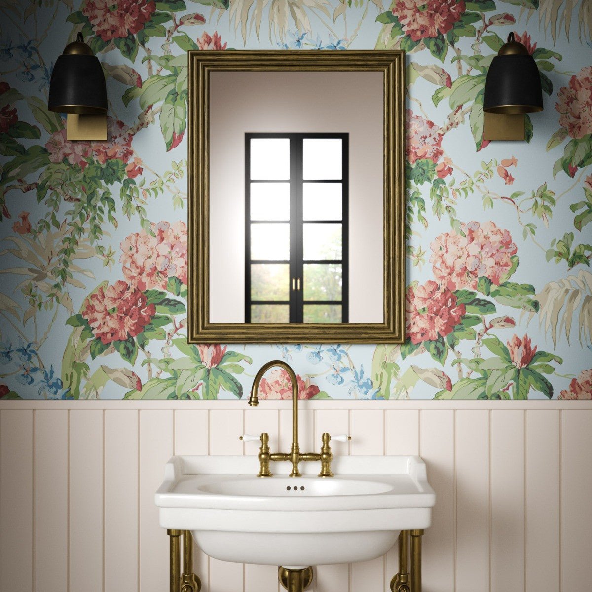 Dorchester Wallpaper - Sky - Warner House - Premier Wallcovering