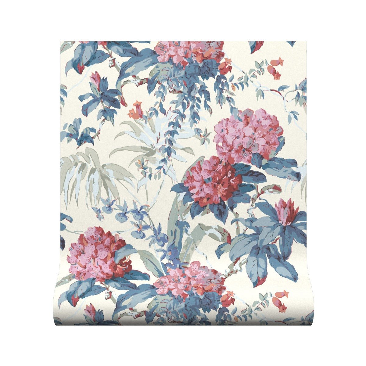 Dorchester Wallpaper - Pink - Warner House - Premier Wallcovering