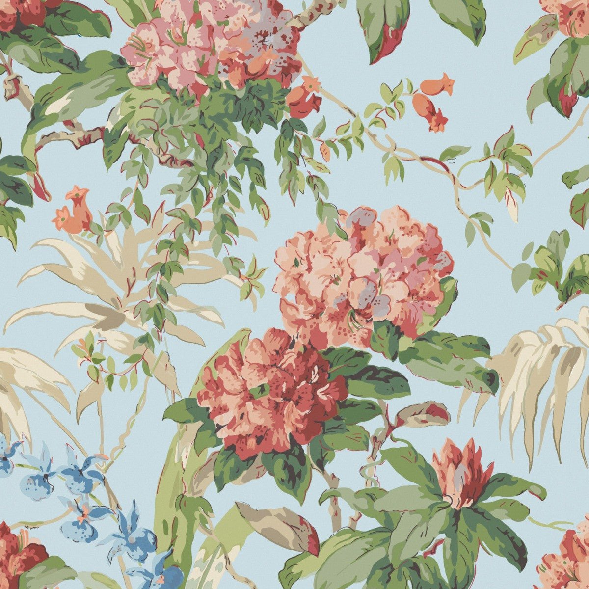 Dorchester Wallpaper - Sky - Warner House - Premier Wallcovering