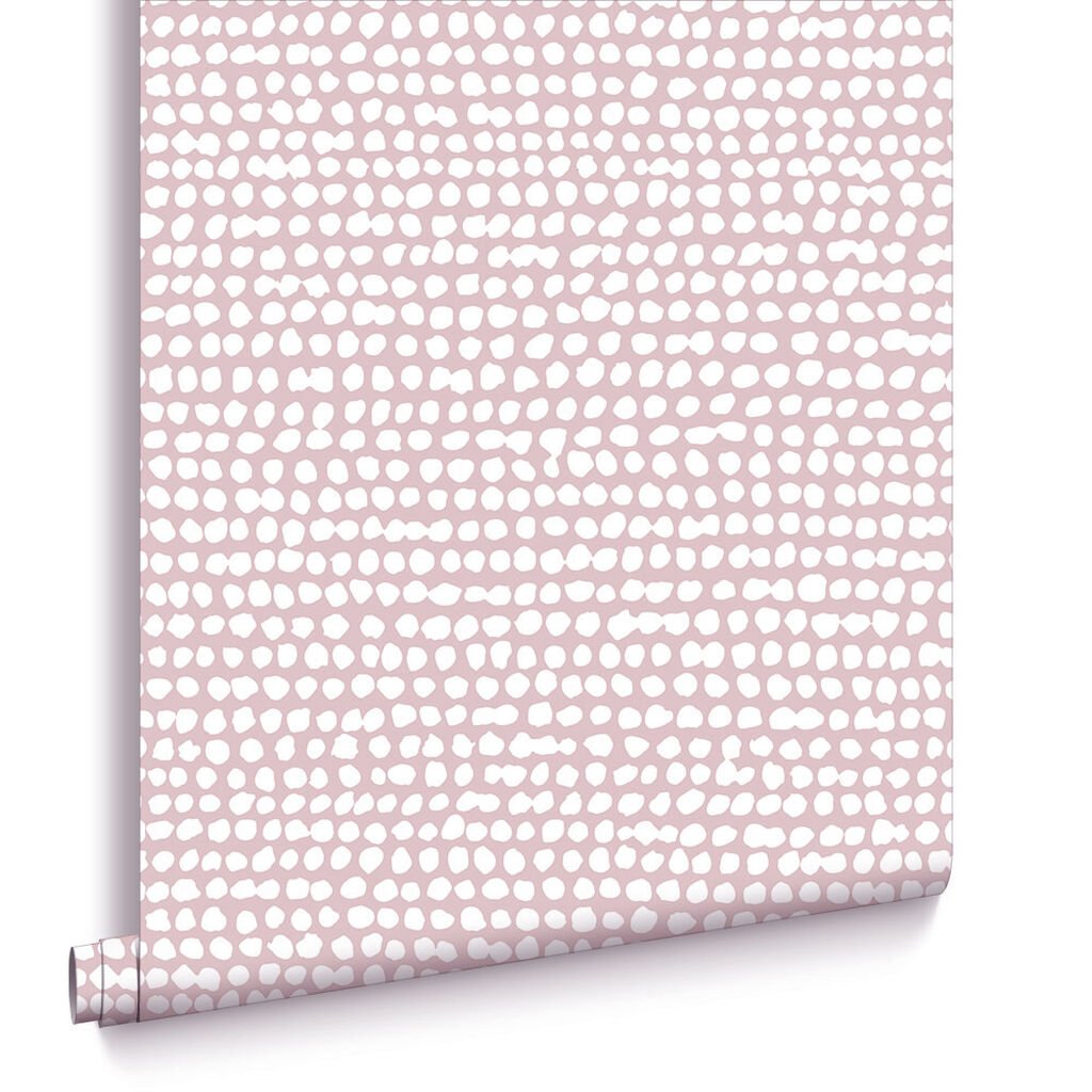 Dots Wallpaper - Pink - Graham & Brown - 104532 - Premier Wallcovering