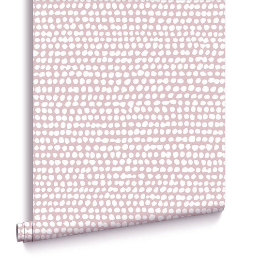 Dots Wallpaper - Pink - Graham & Brown - 104532 - Premier Wallcovering