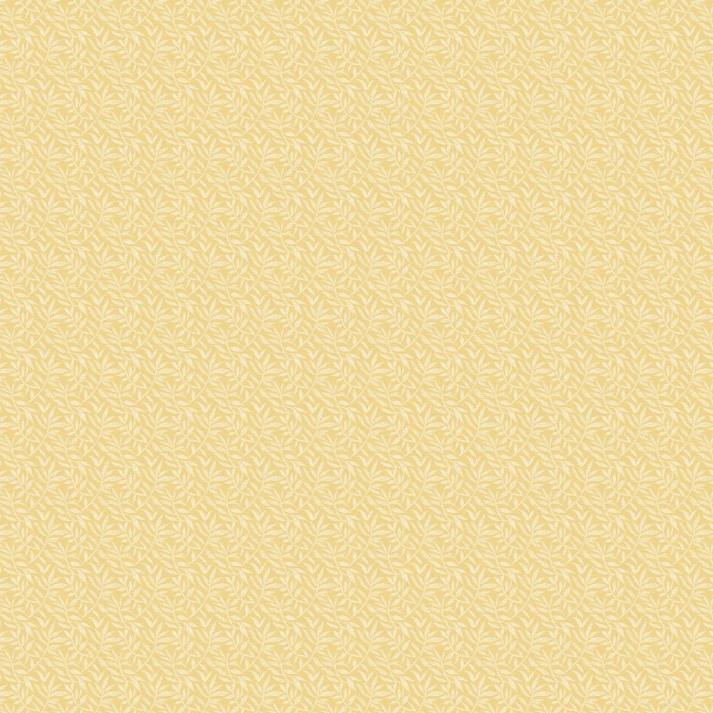 Dotty Leaf Wallpaper - Corn - Ohpopsi - RON50140W - Premier Wallcovering