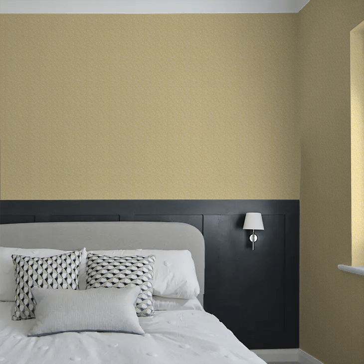 Dotty Leaf Wallpaper - Corn - Ohpopsi - RON50140W - Premier Wallcovering