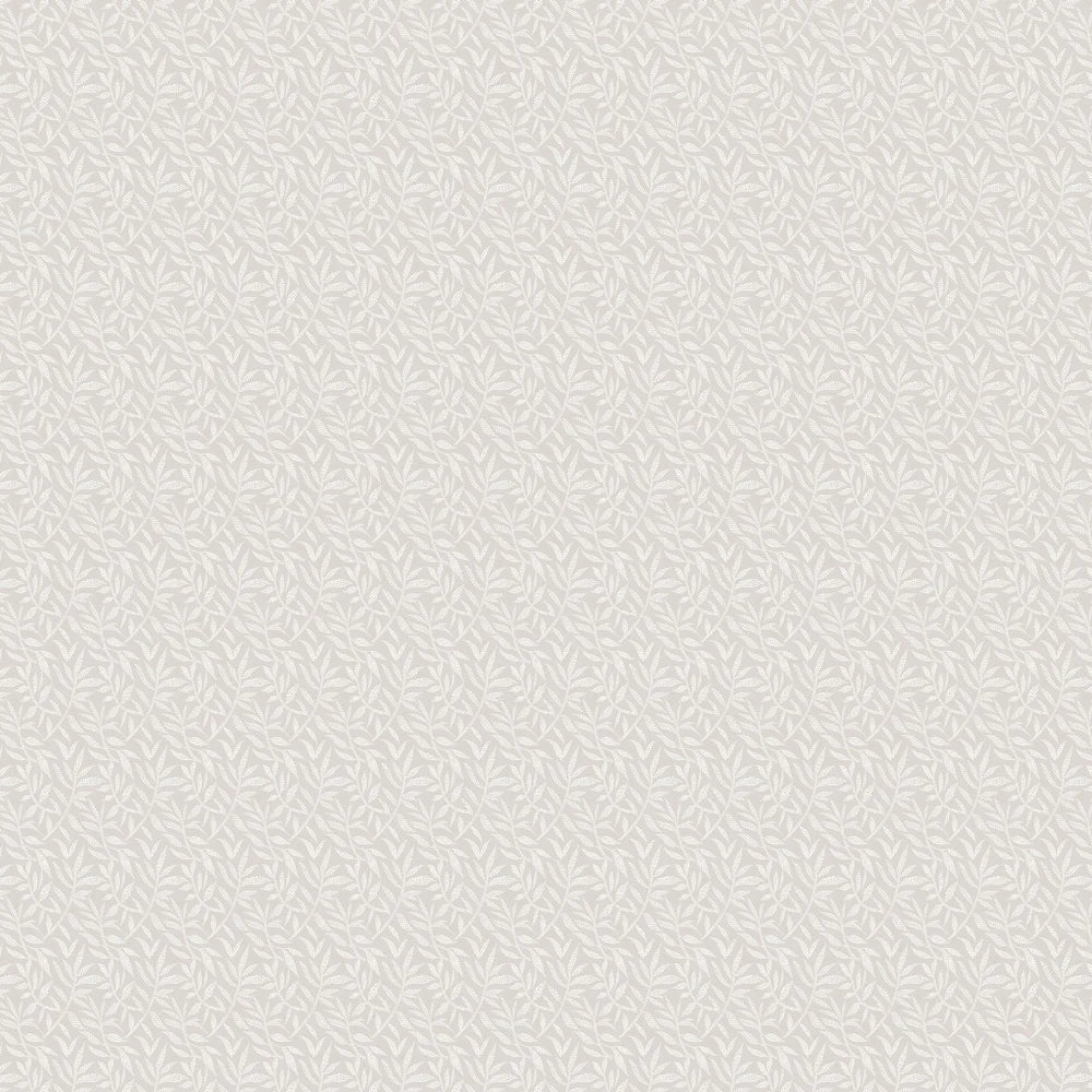 Dotty Leaf Wallpaper - Silver - Ohpopsi - RON50138W - Premier Wallcovering