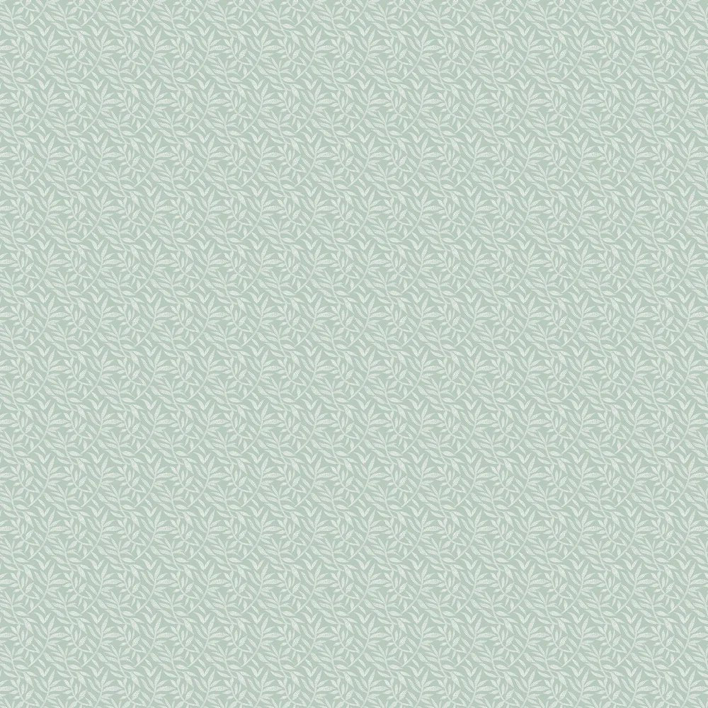 Dotty Leaf Wallpaper - Seafoam - Ohpopsi - RON50142W - Premier Wallcovering