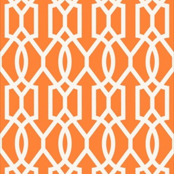 Downing Gate Wallpaper - Tangerine - Thibaut - T16049 - Premier Wallcovering