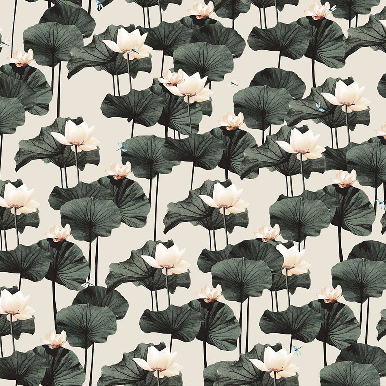 Drago Fantasia Wallpaper - Beige/Cream/Green - Ted Baker - 12670 - Premier Wallcovering
