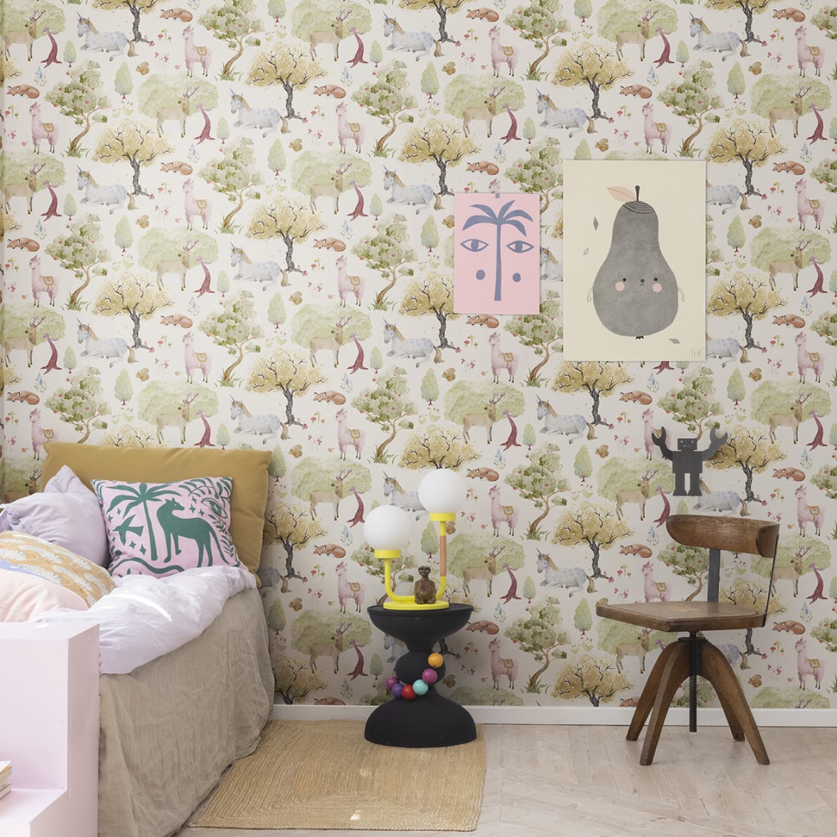 Dreamland Wallpaper - Sand - Rebel Walls - R18051 - Premier Wallcovering