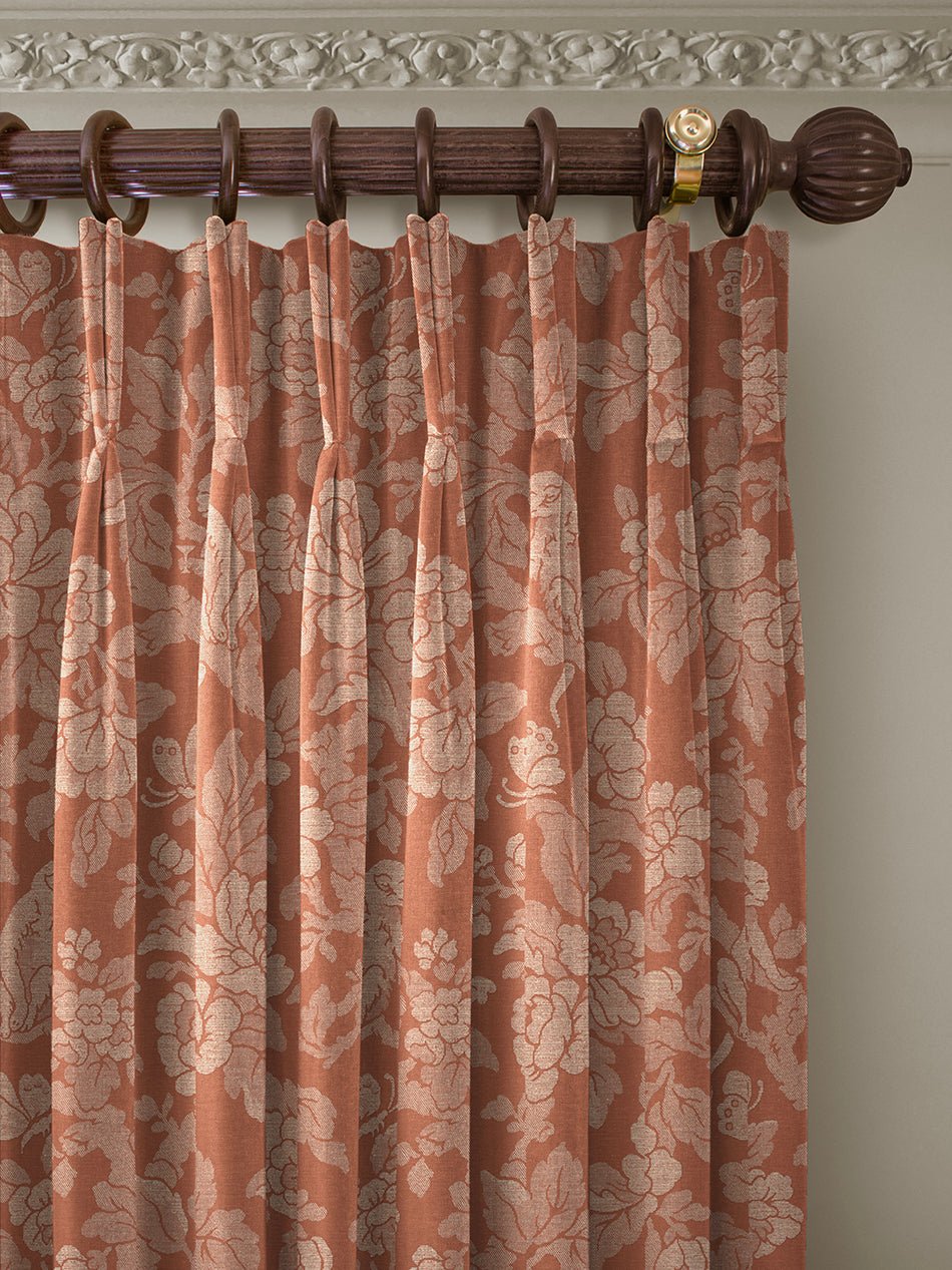 Drunken Monkey Recycled Velvet Fabric - Melon - Divine Savages - DVS157-DMKY-MELO-VEL-MET - Premier Wallcovering