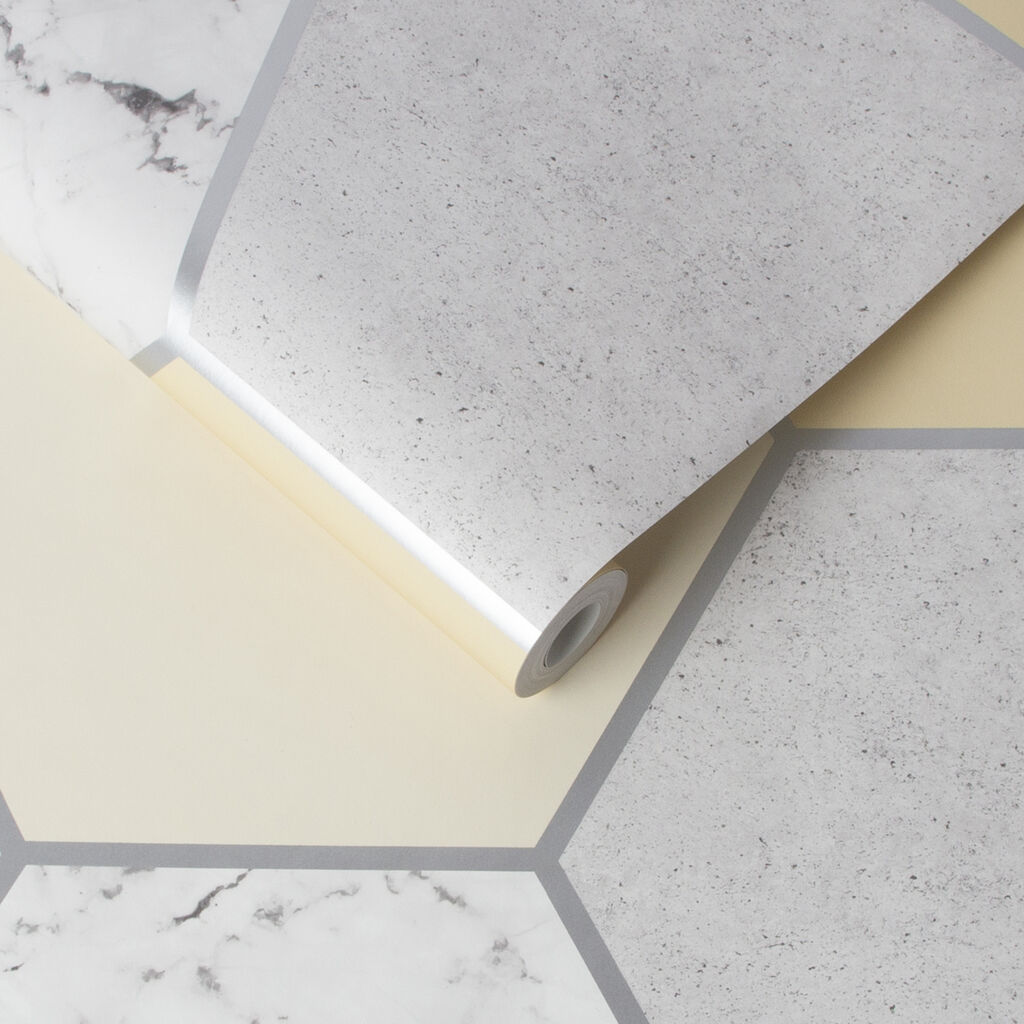 Earthen Wallpaper - Yellow - Graham & Brown - 106346 - Premier Wallcovering