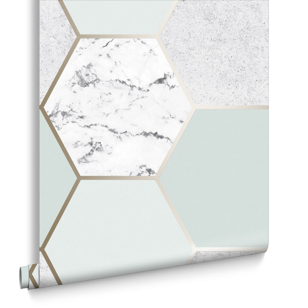 Earthen Wallpaper - Mint - Graham & Brown - 106348 - Premier Wallcovering