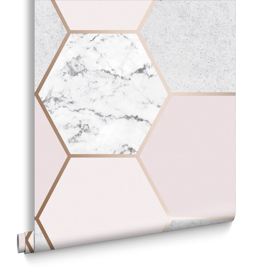 Earthen Wallpaper - Rose Quartz - Graham & Brown - 106344 - Premier Wallcovering