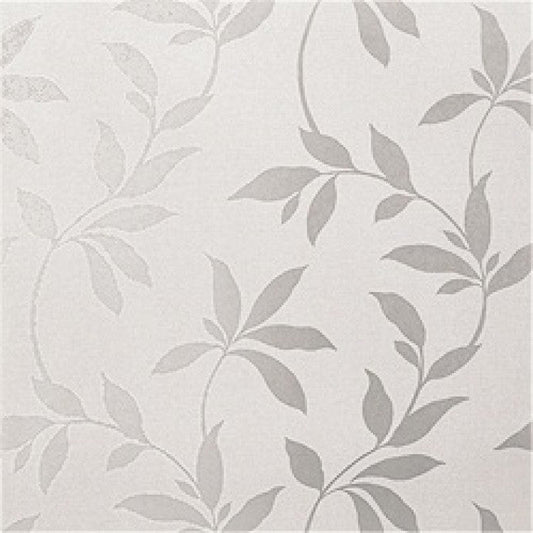Earthvine Wallpaper - Metallic on Grey - Thibaut - T7061 - Premier Wallcovering