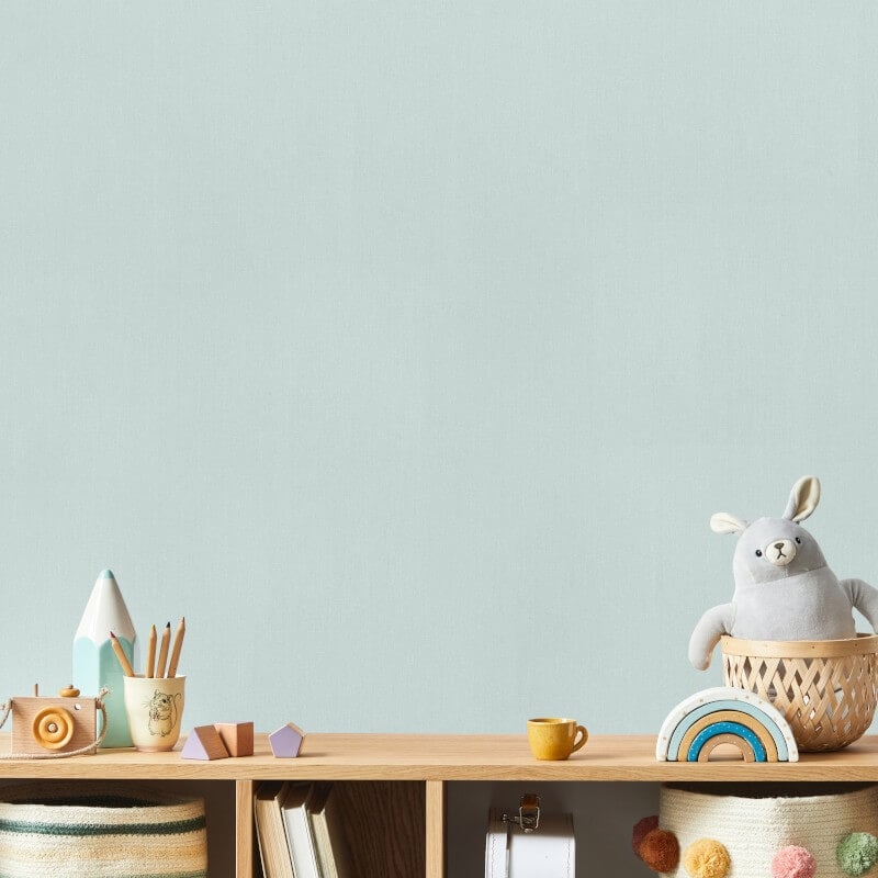 Easeful Texture Wallpaper - Duck Egg - Muriva - F71874 - Premier Wallcovering
