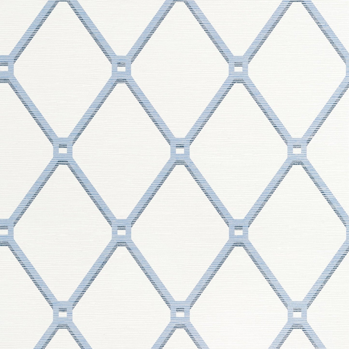 Easom Trellis Wallpaper - Blue - Thibaut - T4052 - Premier Wallcovering