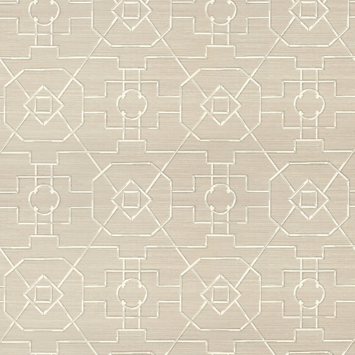 East Gate Wallpaper - Taupe - Thibaut - T41151 - Premier Wallcovering