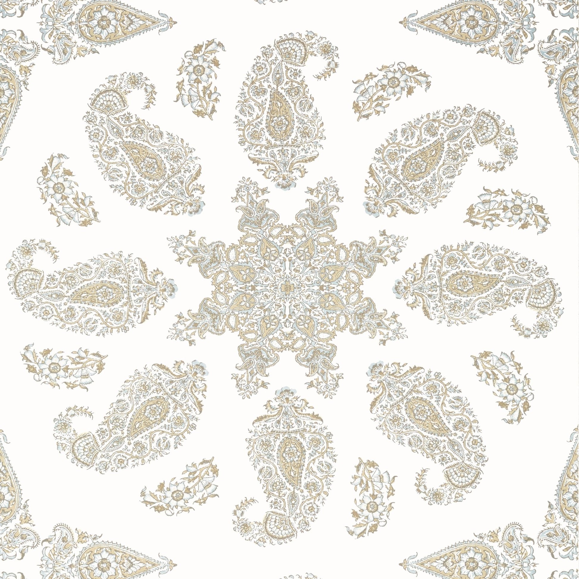 East India Wallpaper - Beige - Thibaut - T36427 - Premier Wallcovering