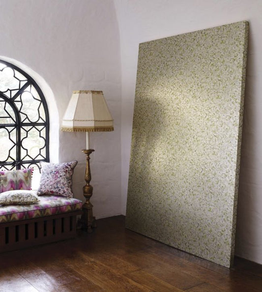 Ebru Wallpaper - Metallic Gilver & Aqua - Osborne & Little - W6751-02 - Premier Wallcovering