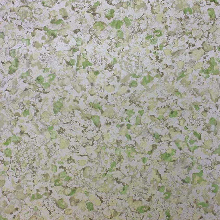 Ebru Wallpaper - Metallic Silver & Chatreuse - Osborne & Little - W6751-05 - Premier Wallcovering