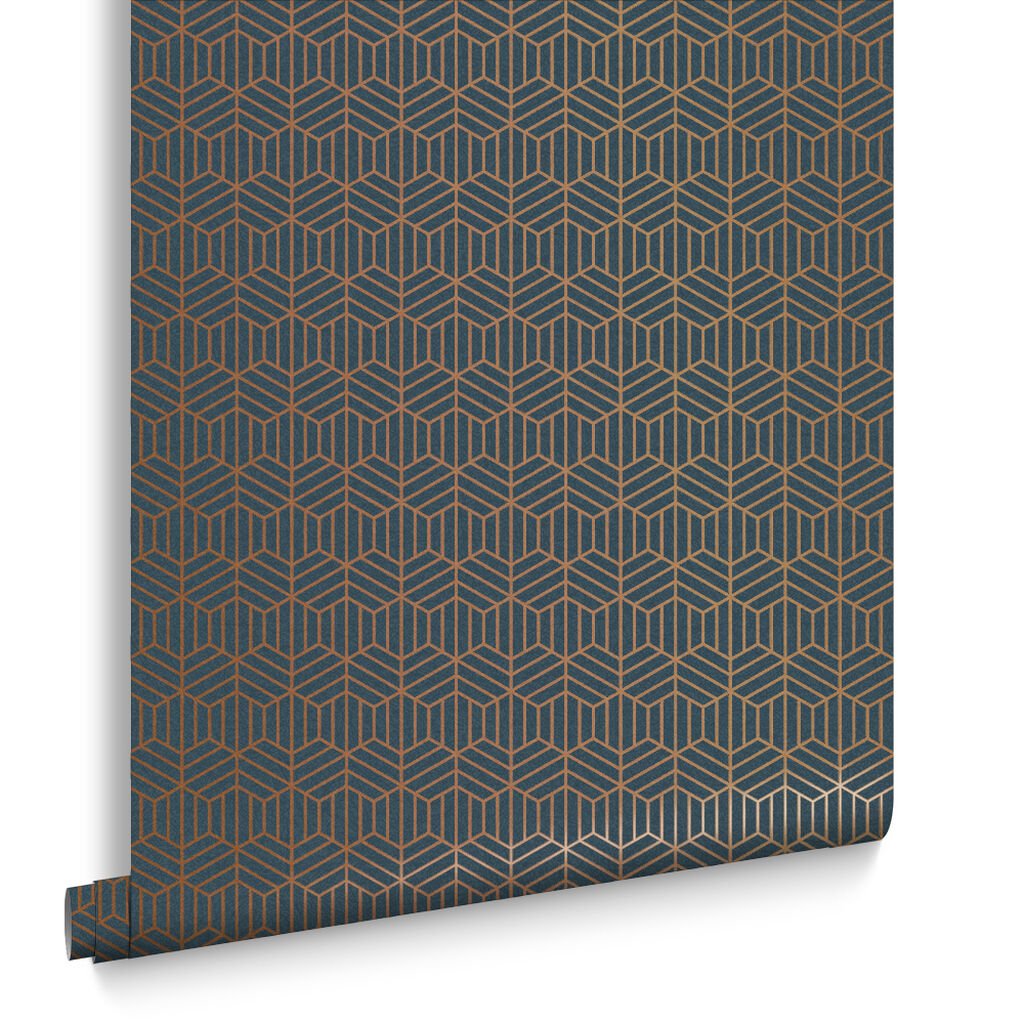 Echo Wallpaper - Cobalt - Graham & Brown - 105777 - Premier Wallcovering