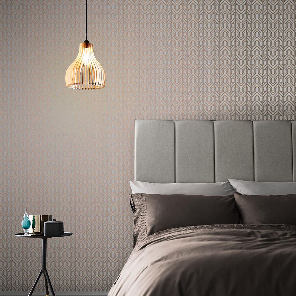 Echo Wallpaper - Stone - Graham & Brown - 105774 - Premier Wallcovering