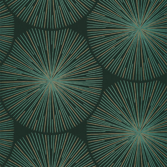 Éclat Helsinki Wallpaper - Vert - Casadeco - 82047118 - Premier Wallcovering