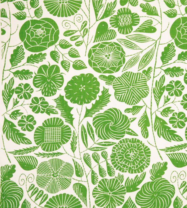 Eden Fabric - Green - Christopher Farr Cloth - CF121 - 04 - Premier Wallcovering