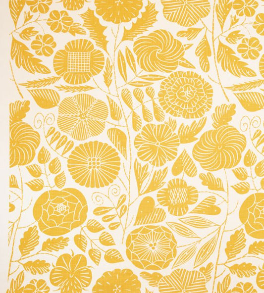Eden Fabric - Lemon - Christopher Farr Cloth - CF121 - 01 - Premier Wallcovering
