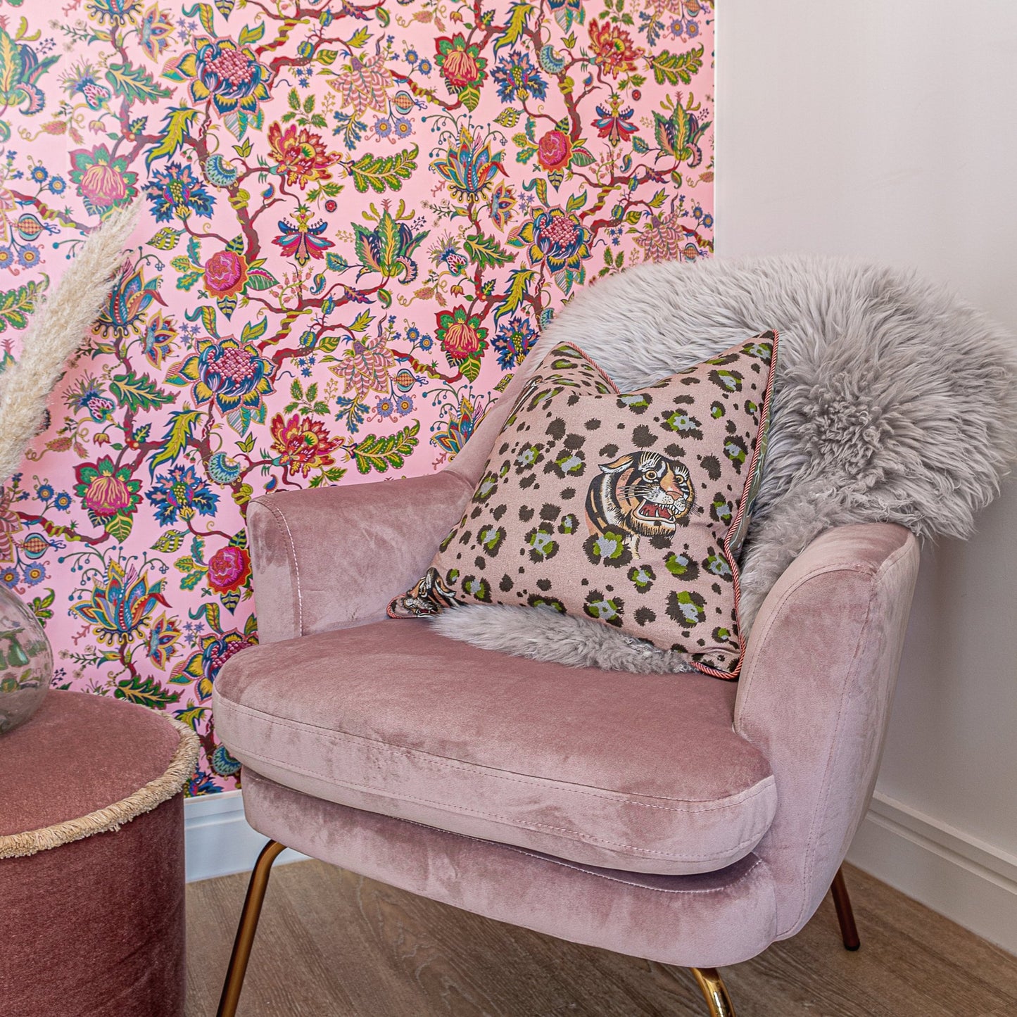 Eden Wallpaper - Rose-Pink - Wear The Walls - EDRP894152 - Premier Wallcovering