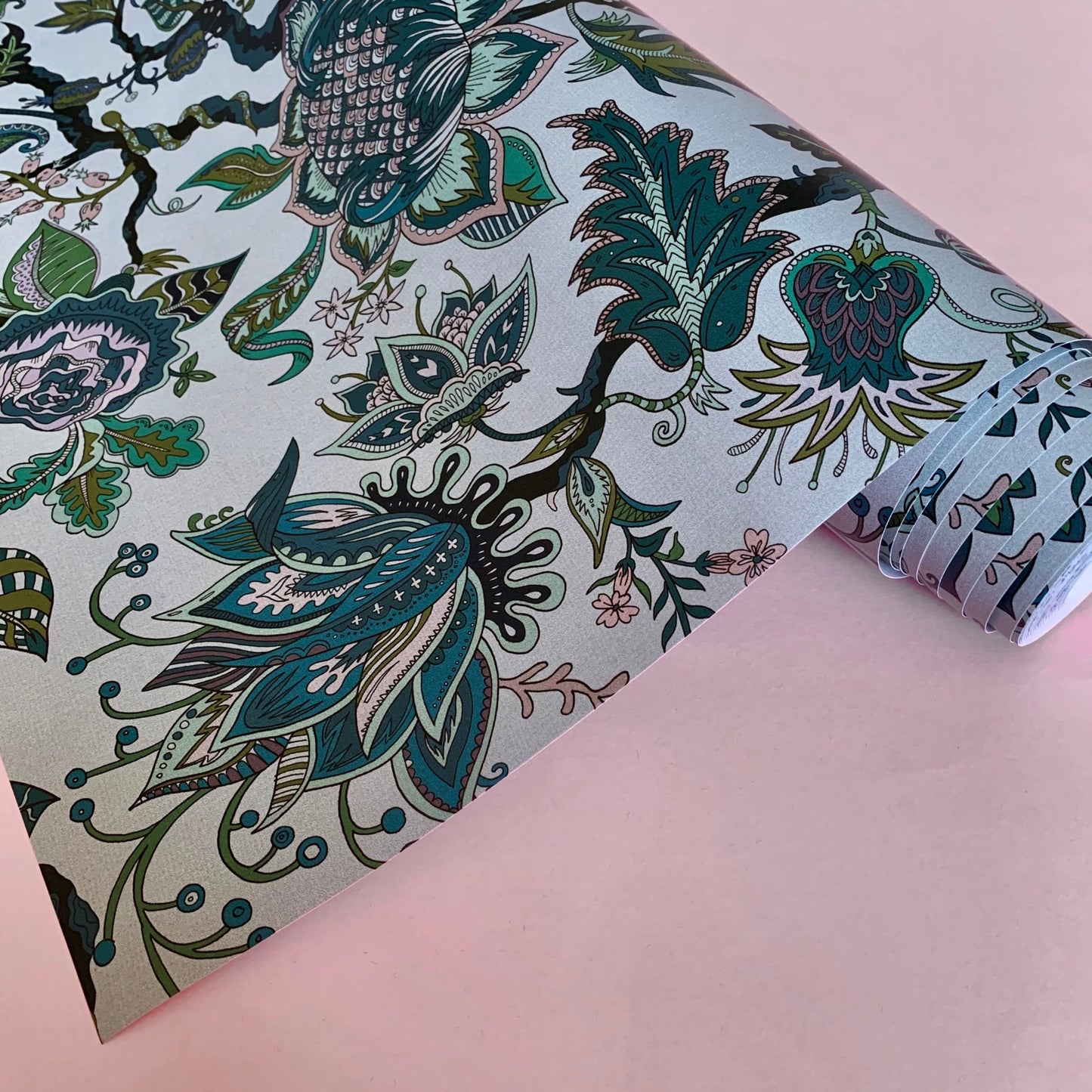 Eden Wallpaper - Topaz-Blue - Wear The Walls - EDTB894152 - Premier Wallcovering