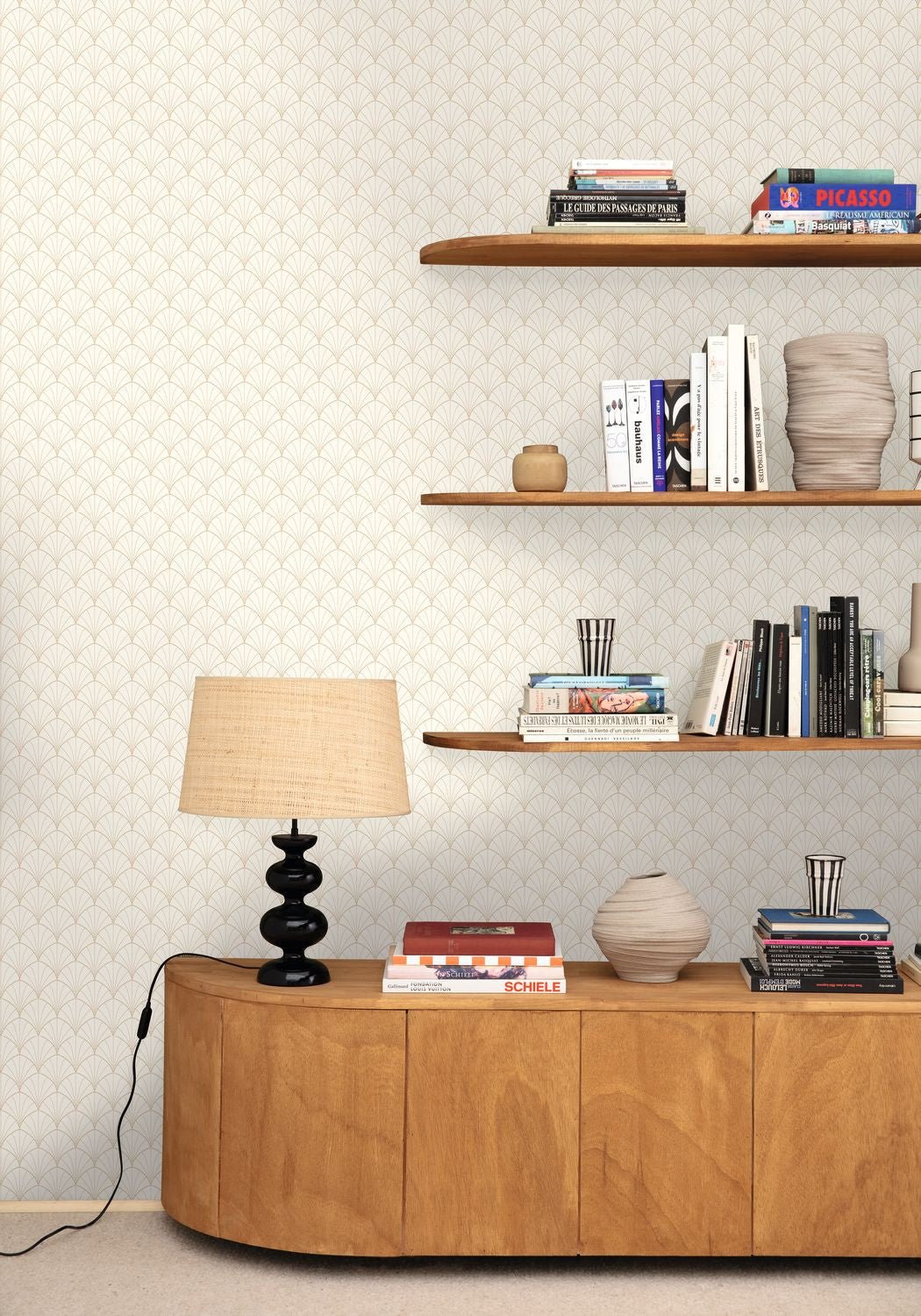 Edgar Wallpaper - Blanc - Caselio - 103820242 - Premier Wallcovering