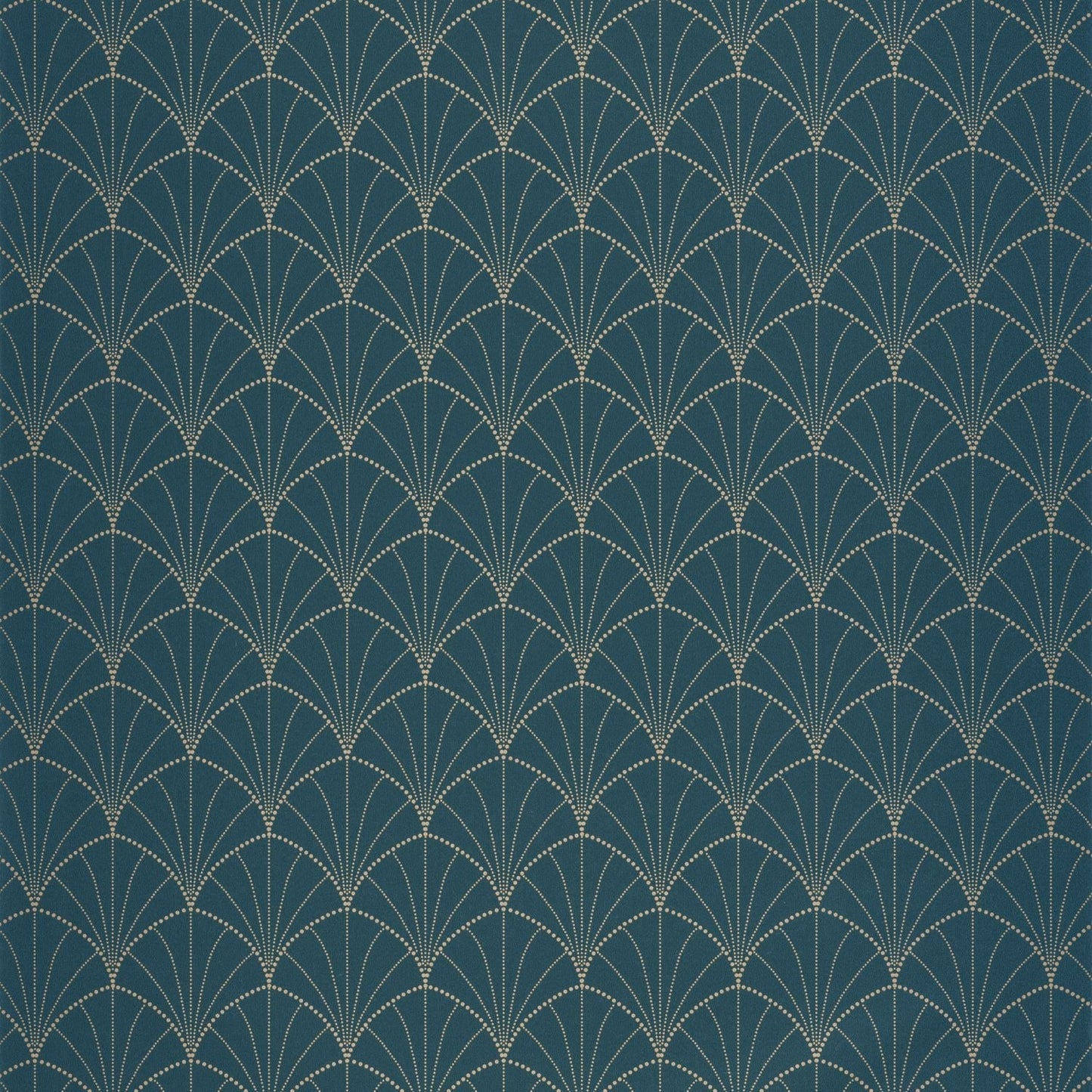 Edgar Wallpaper - Bleu Canard - Caselio - 103826217 - Premier Wallcovering