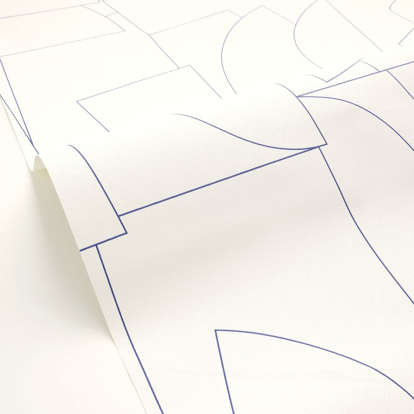 Edges Wallpaper - Bleu Electrique - Caselio - 105020988 - Premier Wallcovering