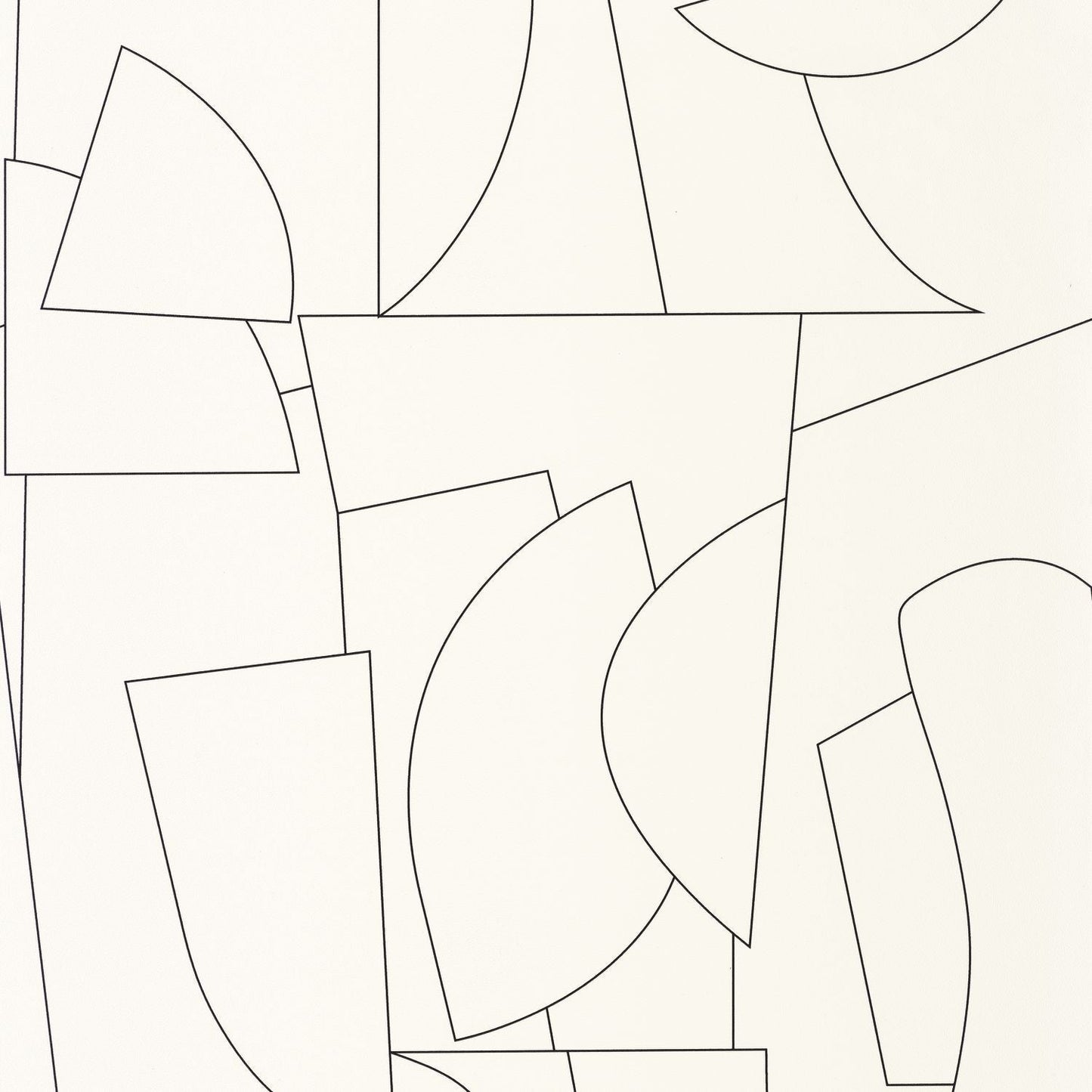 Edges Wallpaper - Blanc Noir - Caselio - 105020699 - Premier Wallcovering