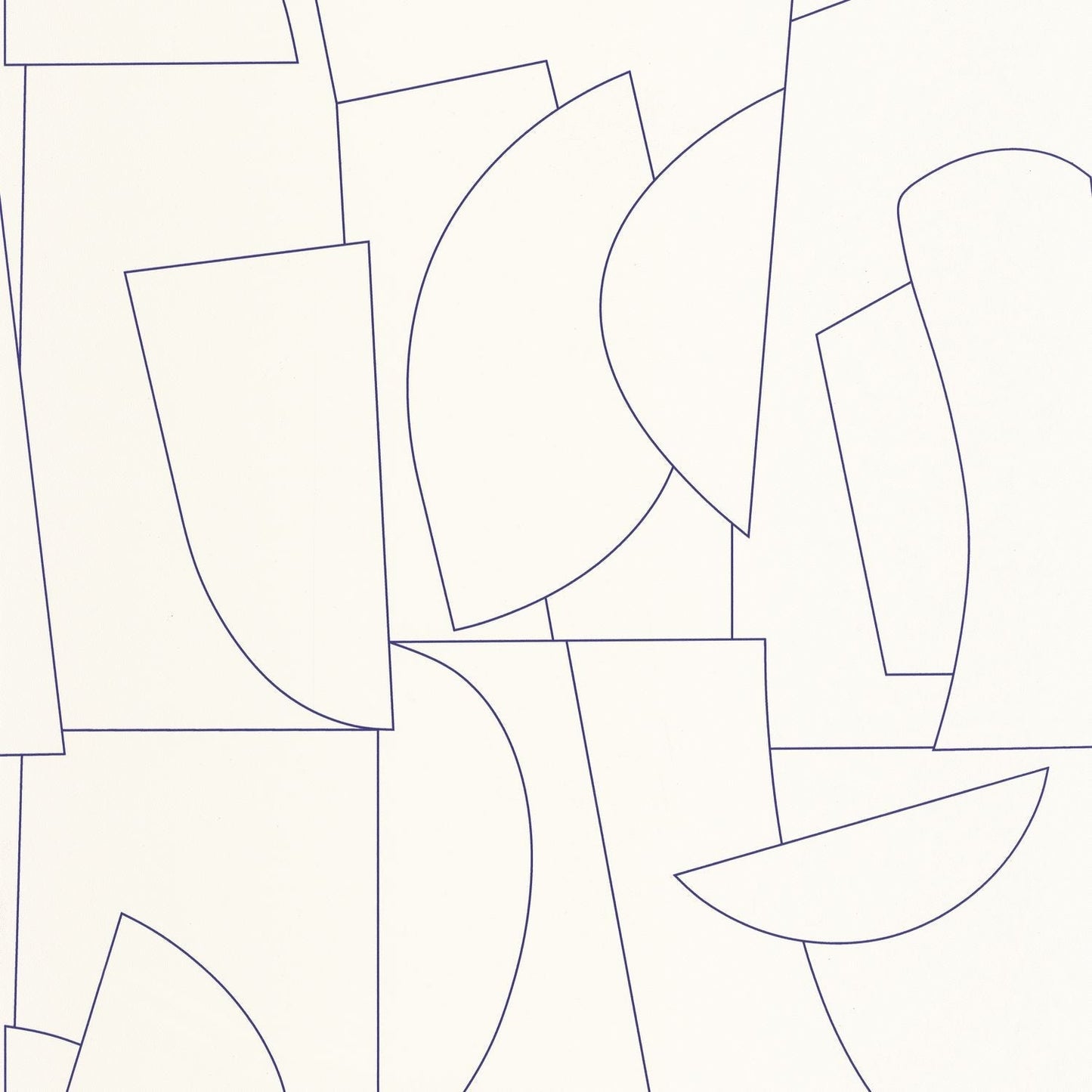 Edges Wallpaper - Bleu Electrique - Caselio - 105020988 - Premier Wallcovering