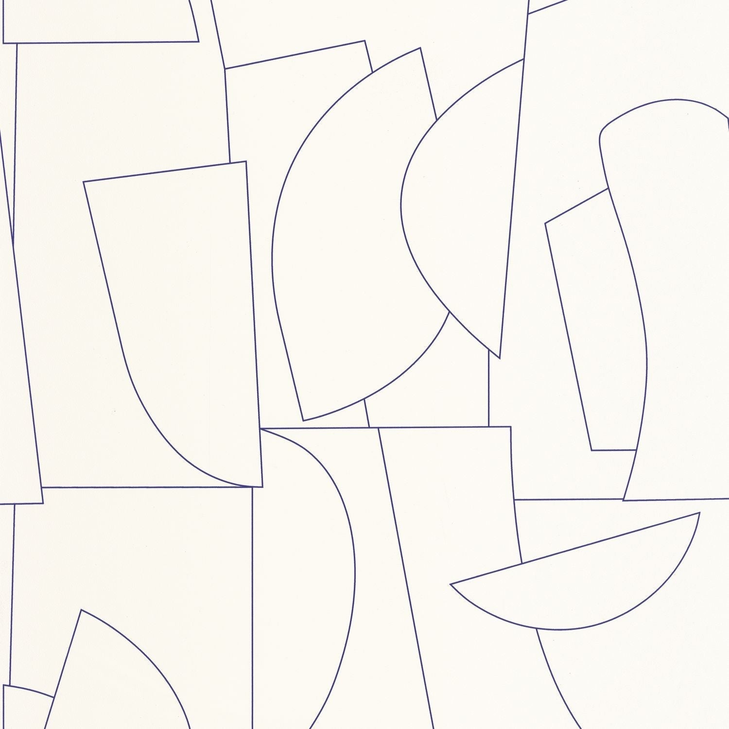 Edges Wallpaper - Bleu Electrique - Caselio - 105020988 - Premier Wallcovering